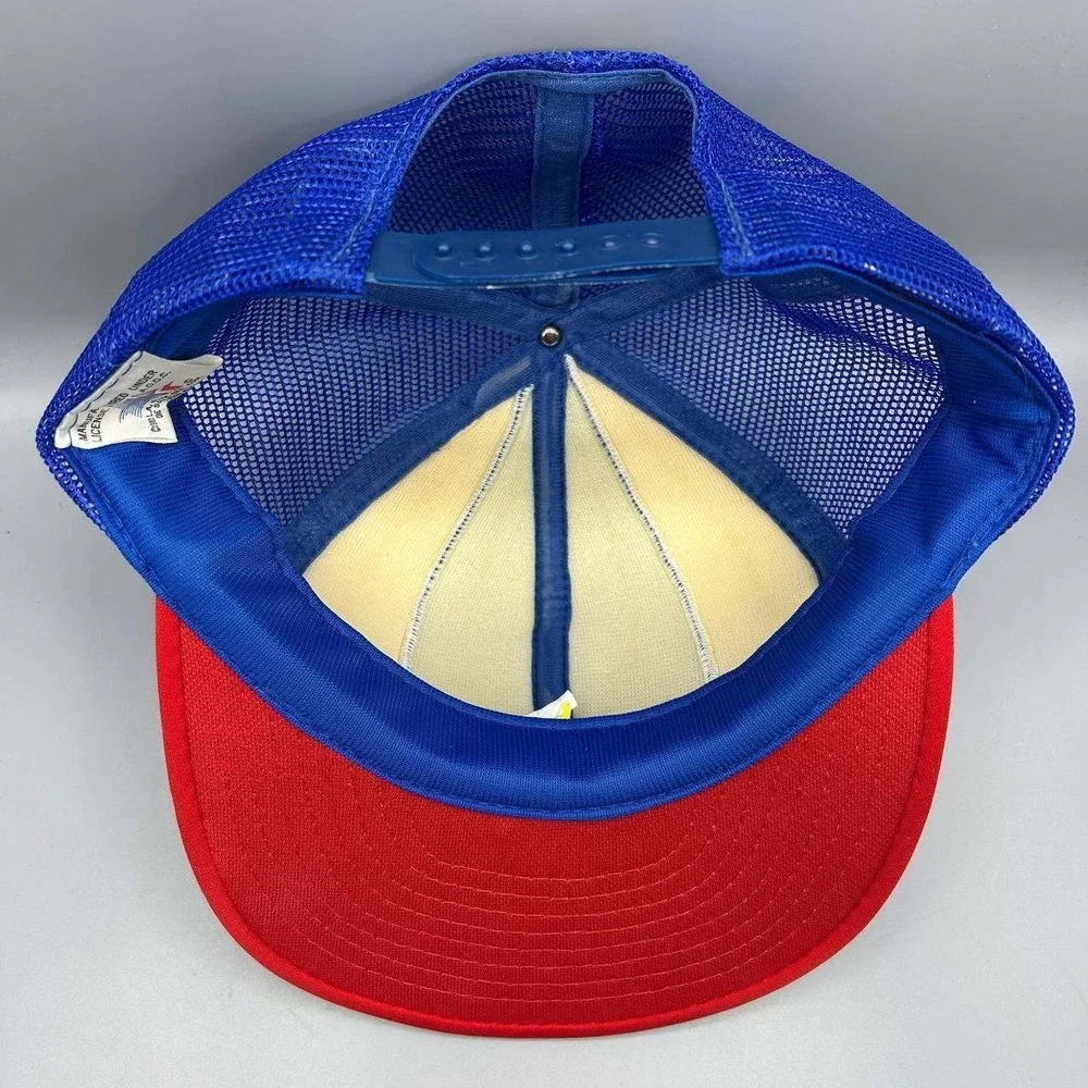 Vintage‎ 1984 Los Angeles Olympics Sam The Eagle Trucker Hat Men Snap Back Cap
